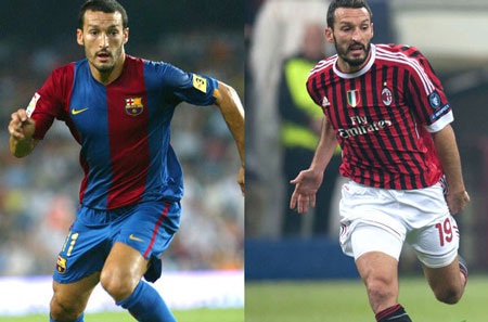 Các danh thủ từng gắn bó với màu áo Barcelona lẫn AC Milan - 15 Gianluca Zambrotta