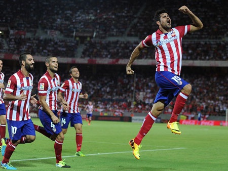 Diego Costa: Kẻ vượt mặt Messi, xóa nhòa tên tuổi Falcao - 1 Atletico đang thăng hoa cùng Diego Costa