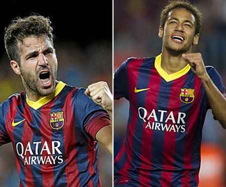 Cesc và Neymar là hai phương án khả dĩ nhất để thay thế Messi
