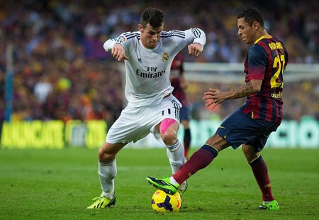 Neymar - Bale: Người về đỉnh cao, kẻ về đâu? - 2 Bale thi đấu rất nhạt nhòa tại Nou Camp