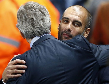Bayern Munich hạ gục Man City ngay tại Etihad - 2 Guardiola một lần nữa đánh bại Pellegrini