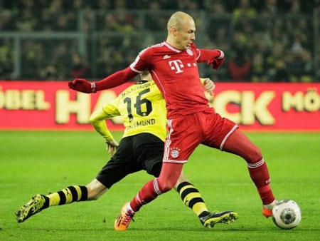 Bayern Munich đánh sập thánh địa của Dortmund - 1 Những cuộc đụng độ giữa Bayern Munich và Dortmund luôn diễn ra rất căng thẳng