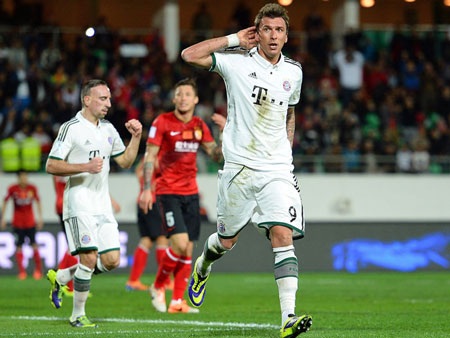 Hạ gục Quảng Châu Evergrande, Bayern Munich tiến vào chung kết - 2 Bayern Munich dễ dàng đánh bại Quảng Châu Evergrande trong thế trận một chiều