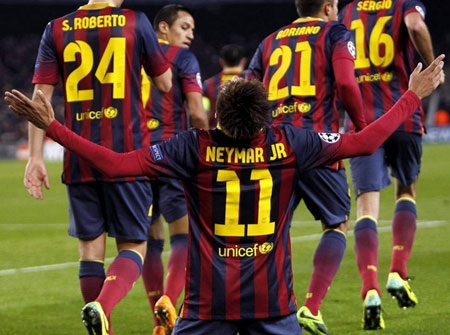 Barcelona đã có một đêm thăng hoa