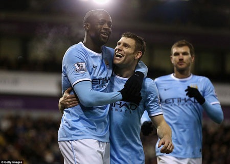 Tương quan lực lượng giữa Barcelona và Manchester City - 1 Yaya Toure có cơ hội tái ngội đội bóng cũ