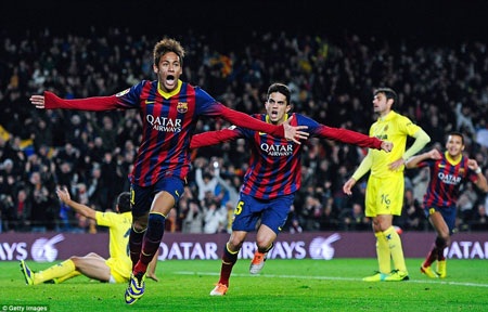 Tương quan lực lượng giữa Barcelona và Manchester City - 3 Neymar đang ngày càng bùng nổ trong màu áo Barca