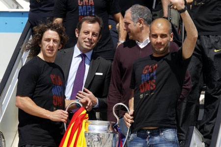 Những khoảnh khắc đáng nhớ của Rosell cùng Barcelona