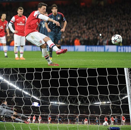 Dư âm trận Arsenal - Bayern Munich: Bài học về kiểm soát bóng - 2 Cả hai đội đều phung phí cơ hội trên chấm 11m