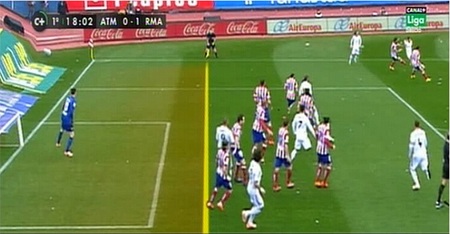 Phân tích: Derby Madrid và những tình huống tranh cãi - 1 Benzema chưa hề việt vị