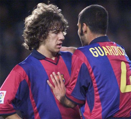Nhìn lại sự nghiệp lẫy lừng của Carles Puyol - 11 Hết mùa giải này, Puyol sẽ chia tay Barca và rất có thể Puyol sẽ đi trên con đường như Pep đã đi.