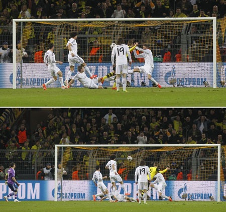 Real Madrid và 90 phút giông bão tại Signal Iduna Park - 11 Signal Iduna Park như nổ tung sau pha làm bàn thứ hai của Marco Reus.