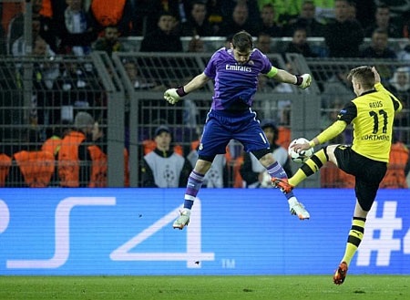 Casillas: “Chúng tôi đã phải chịu đựng quá nhiều” - 1 Casillas và các đồng đội đã phải trải qua 90 phút khủng khiếp tại Signal Iduna Park