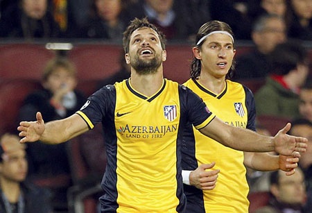 Chặng đường gian khó của Atletico để có mặt tại chung kết - 9 Trận lượt về
tại Calderon, Atletico hủy diệt Milan với tỉ số 4-1 để giành vé vào tứ kết.