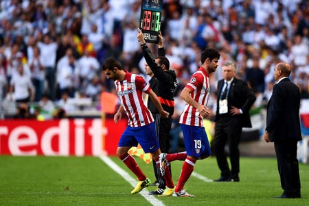 Nhìn lại 120 phút derby Madrid đầy cảm xúc tại Lisbon - 6 Đội hình xuất phát của Atletico Madrid.