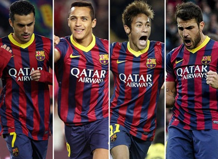 Barcelona mâu thuẫn về chính sách chuyển nhượng: “9 ảo” hay “9 thật”? - 1 Barca thừa
những tiền đạo theo kiểu “vệ tinh”