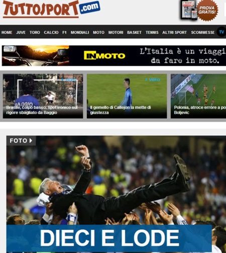 Truyền thông quốc tế ca ngợi chiến tích Decima của Real Madrid - 6 Thầy trò
Ancelotti nhận được vô vàn lời ca tụng sau chiến tích Decima.