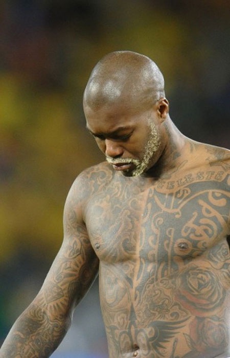 Ngôi sao bóng đá và những hình xăm độc đáo - 8 Djibril Cisse