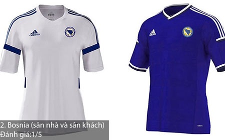 Những bộ trang phục thi đấu xấu nhất tại World Cup 2014 - 2 Những bộ trang phục thi đấu xấu nhất tại World Cup 2014