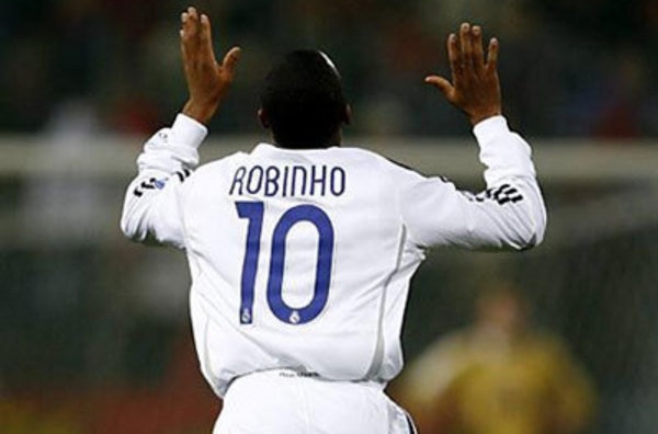 James Rodriguez và lời nguyền “số 10” tại Bernabeu - 1 Robinho từng được kỳ vọng rất nhiều tại Bernabeu