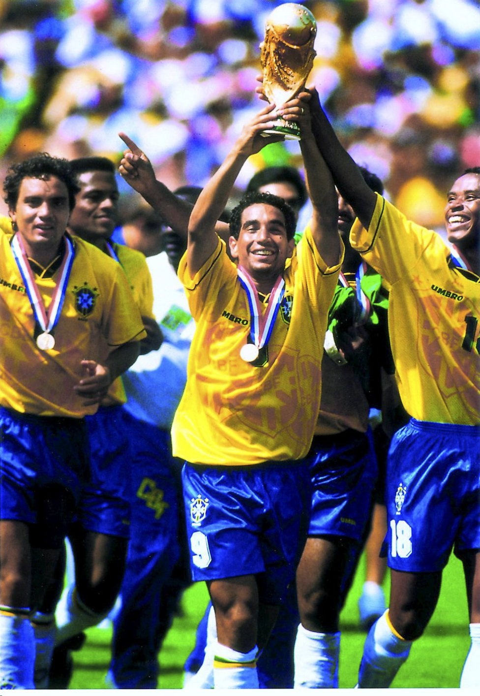 World Cup
1994, Brazil trở lại ngôi vương sau 24 năm chờ đợi.