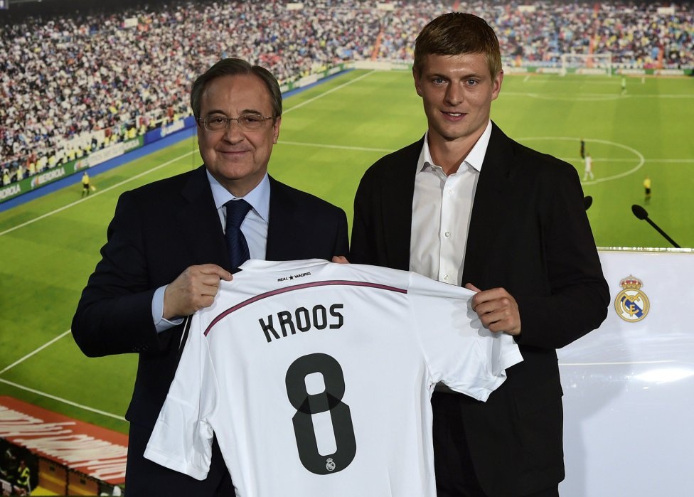 Real Madrid ra mắt tân binh Toni Kroos - 1 Kroos ra mắt
tại Real Madrid