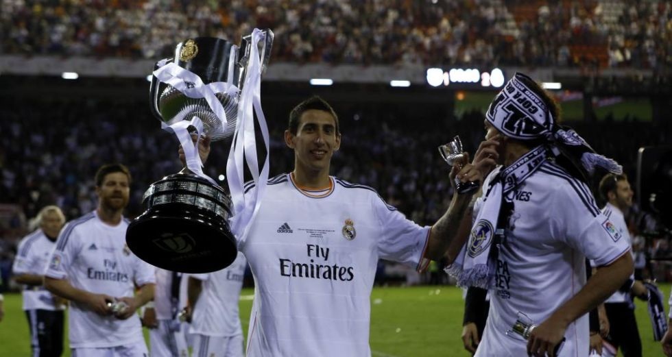 Di Maria và những khoảnh khắc tuyệt vời cùng Real Madrid - 8 Di Maria và
chiếc cúp nhà Vua thứ hai trong màu áo Real Madrid.