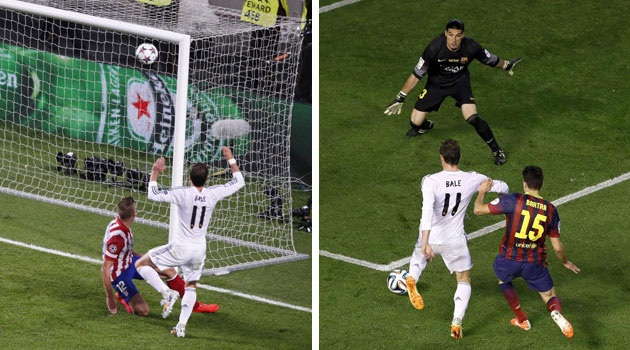 Trong màu
áo Real Madrid, Gareth Bale rất có duyên với những trận chung kết