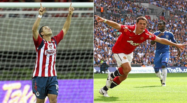 Đại chiến Real-Atletico: Hướng về "gà son" Chicharito - 1 Trong sự
nghiệp, Javier Hernandez luôn ghi bàn ở những trận đấu ra mắt đội bóng mới