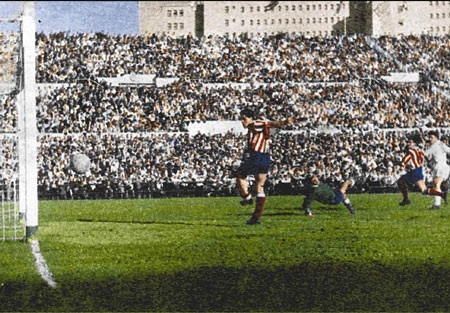 Derby thành Madrid qua những bức ảnh lịch sử