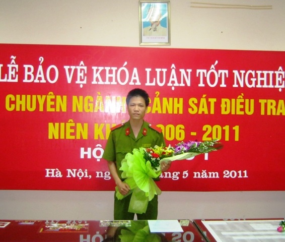 Chàng thủ khoa Học viện Cảnh sát năm 2006