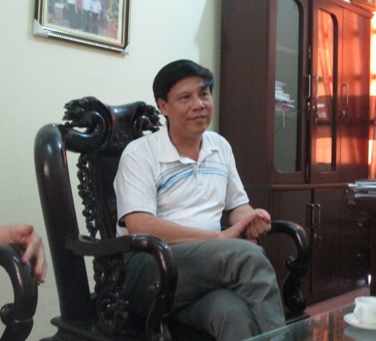 Ông Phạm Quốc Bảo, Chánh văn phòng huyện Cẩm Thủy