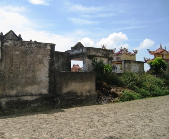 Ruộng lạc, nơi hai mẹ con chị T. tự vẫn