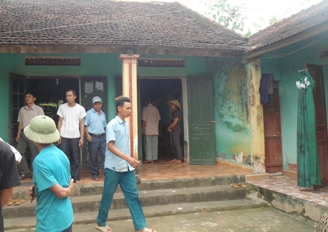 Căn nhà xảy ra vụ án mạng