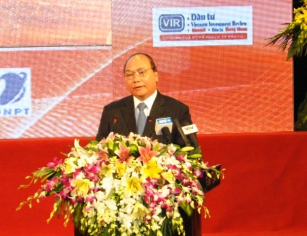 Phó Thủ Tướng Nguyễn Xuân Phúc phát biểu tại diễn đàn