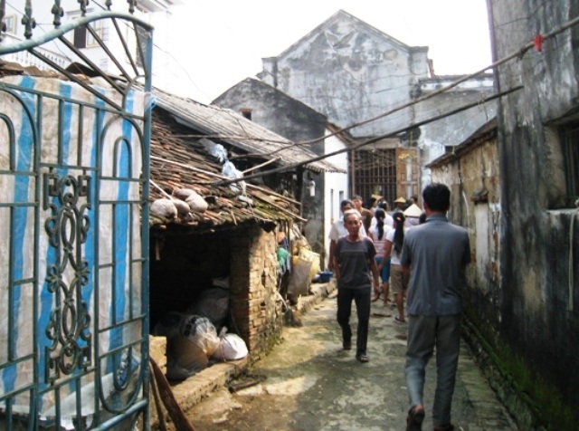 Căn nhà nơi bà Hào bị sát hại