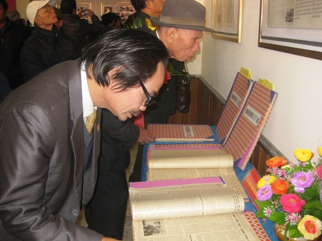 Gần 200 đầu sách, báo, tư liệu viết về Nguyễn Chí Thanh được Ban tổ chức sưu tầm