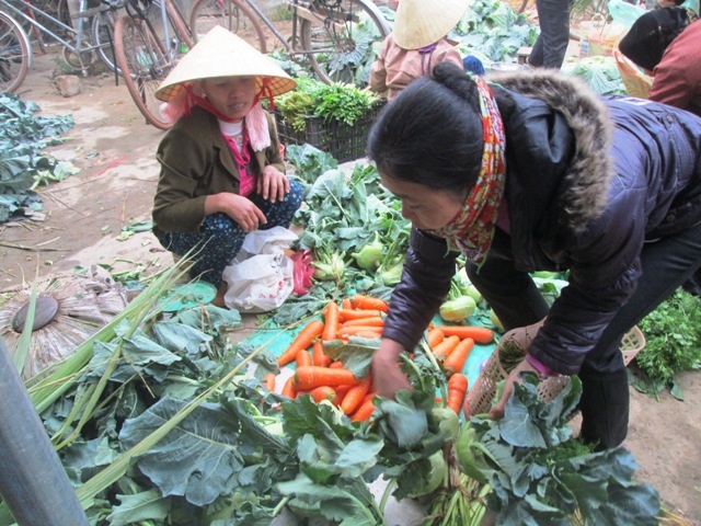 Ngày Tết rau củ quả được người tiêu dùng quan tâm