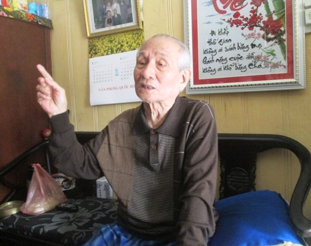 Với cụ Trần Khôi, ký ức những ngày gian nan tham gia đội xe thồ hỏa tuyến không bao giờ quên