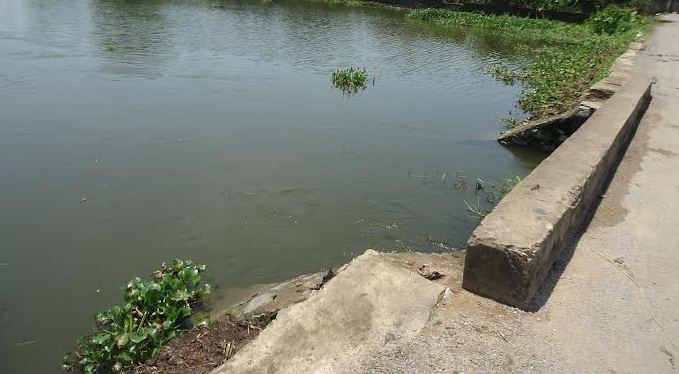 Khúc sông, nơi hai học sinh xấu số đuối nước