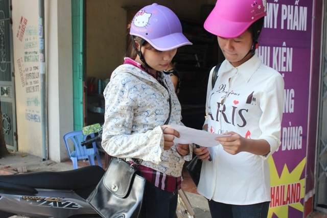 Nhiều thí sinh cho biết đề Lịch sử hơi khó so với thời lượng làm bài. (Ảnh: Nguyễn Thùy)