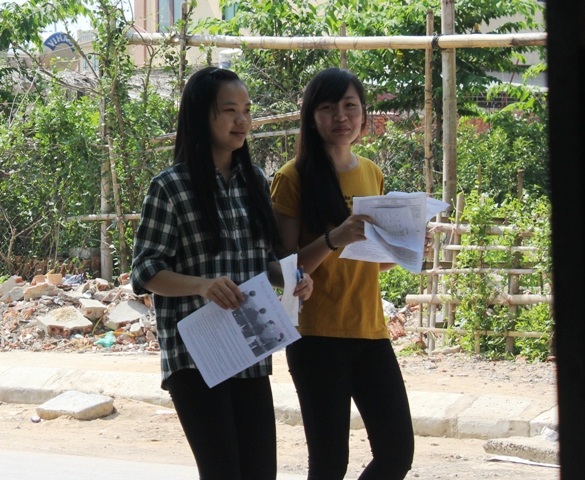 Nhiều thí sinh cho biết đề thi năm nay vừa sứɣ 