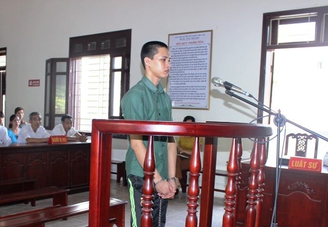 Nguyễn Ngọc Tùng tại phiên tòa