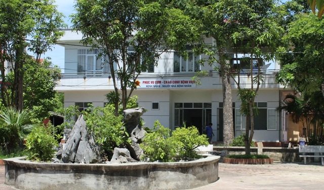 Khu nhà cung cấp cơm cho bệnh nhân của Bệnh viện