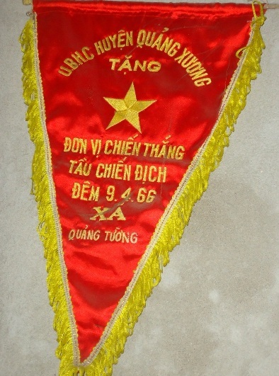 Danh hiệu đội du kích cảm tử nhận được sau  trận đánh chìm tàu Mỹ