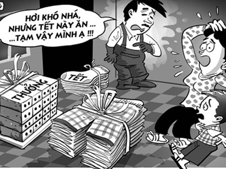 Mong một mức thưởng Tết đẹp như mùa xuân - 1 Ảnh minh họa