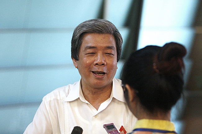 “Hôm nay vi phạm trên biển, hôm sau Trung Quốc có khả năng vào đất liền” - 1 Đại biểu Hà Minh Huệ (ảnh: Việt Hưng).