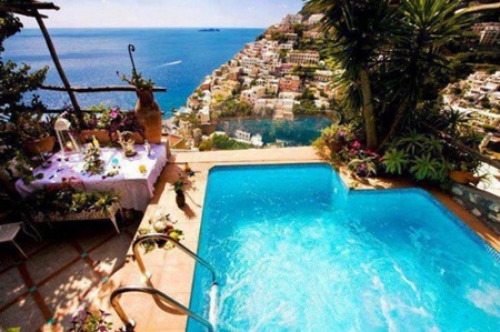 10 địa danh ngoạn mục trên thế giới - 7 Positano, bãi biển Amalfi, Italy