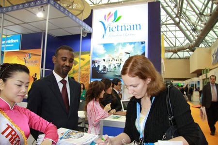 Sẵn sàng cho Lễ khai mạc Hội chợ Du lịch quốc tế Việt Nam - VITM Hanoi 2014 - 1 VITM Hanoi 2014 đã sẵn sàng cho ngày khai mạc