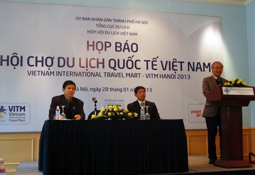 Sẵn sàng cho Lễ khai mạc Hội chợ Du lịch quốc tế Việt Nam - VITM Hanoi 2014 - 2 VITM Hanoi 2014 đã sẵn sàng cho ngày khai mạc