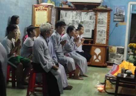 Gia đình em Kiệt đang lo hậu sự cho em